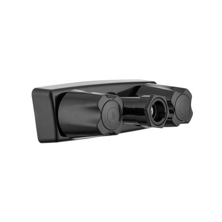 Dura Faucet RV Exterior Quick Connect Faucet - Non-Metallic Black | DF-SA180-BK