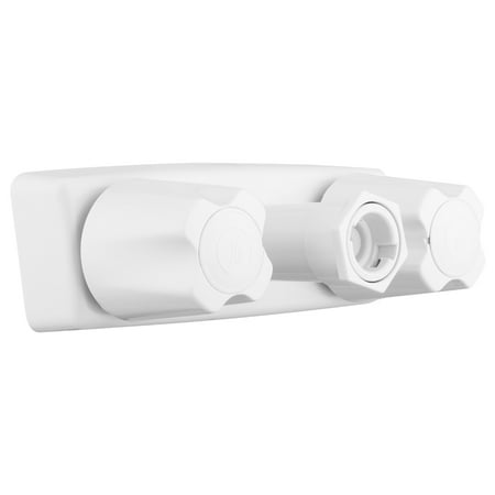 Dura Faucet RV Exterior Quick Connect Faucet - Non-Metallic White Dura Faucet | DF-SA180-WT