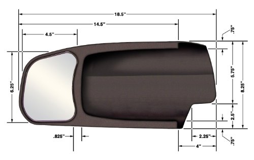 CIPA USA Custom Towing Mirrors for Enhanced Towing Visibility | 11400