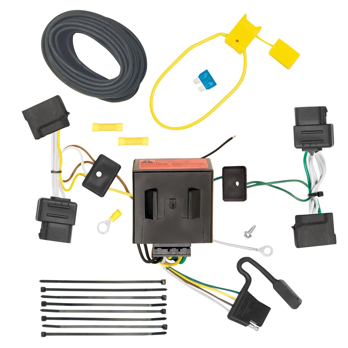 Tekonsha T-One Wiring Harness for 08-13 Ford FS Van, 07-10 Edge, Lincoln MKX, 08-12 Escape with Backup Sensor | 118551