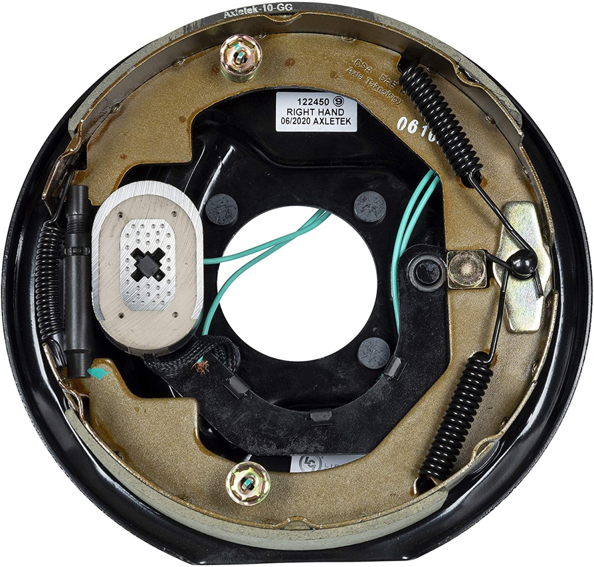 Lippert Electric Brake Assembly Right Side 10" x 2.2" | 298274