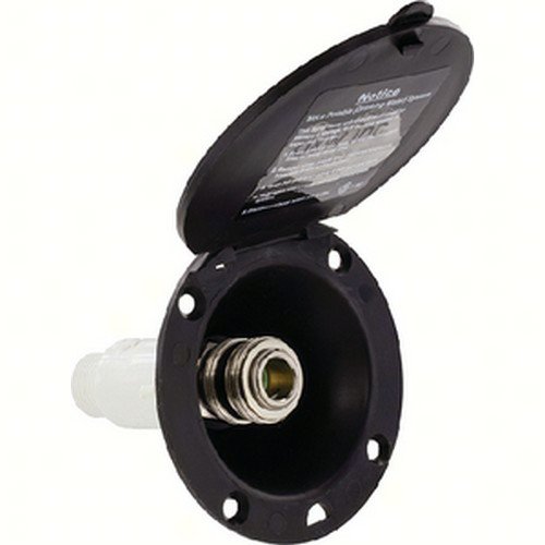 Valterra Valterra Spray Port - Black Exterior Spray-Away System | PF147006