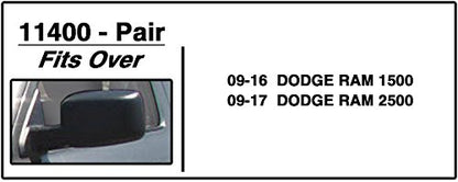 CIPA USA Custom Towing Mirrors for Enhanced Towing Visibility | 11400