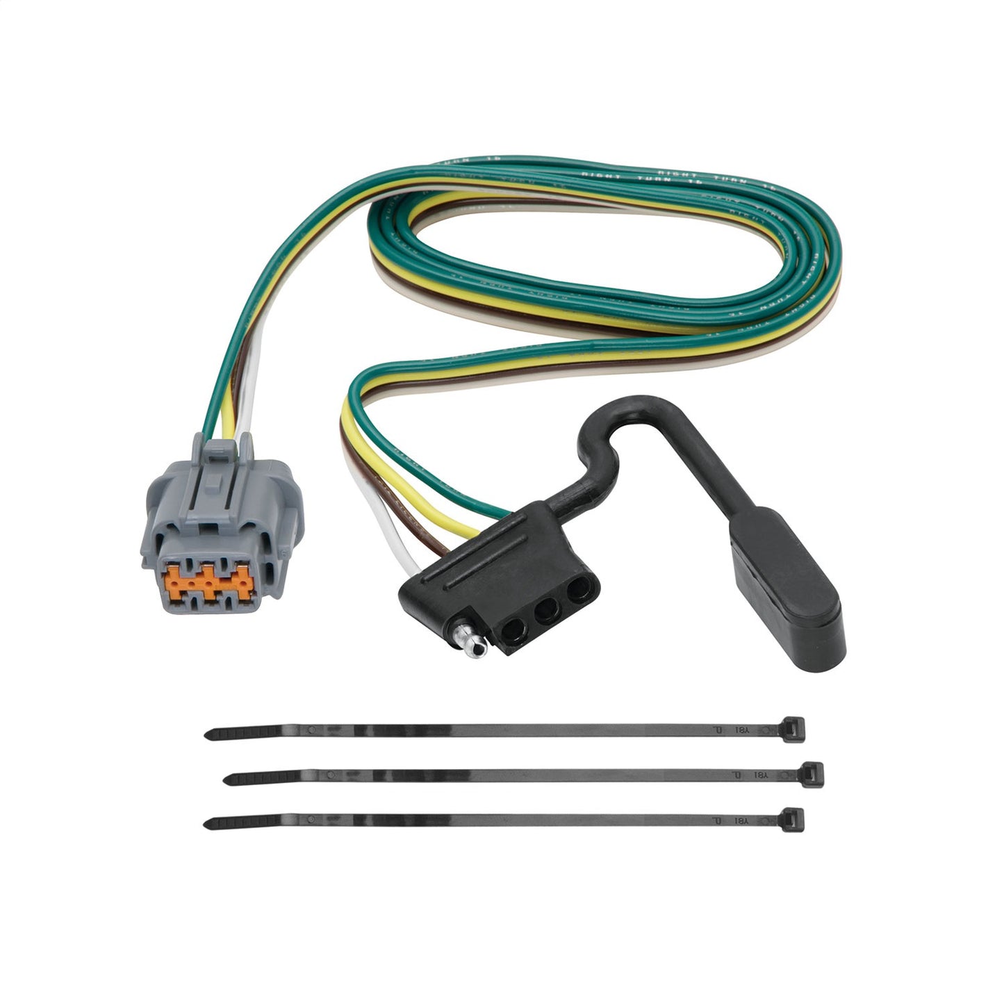 Tekonsha Replacement OEM Tow Package Wiring Harness 4-Flat 2.25" x 4" x 8.75" | 118263