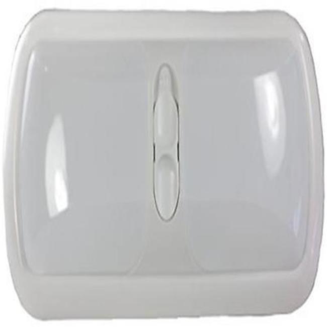 Arcon Electrical Double Euro Light with White Lens & Base | 18123