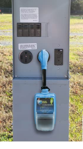 Dicor 30A RV Surge Protector with Auto Shut Off, 4200 Joules, 3-Mode Protection for Campers and Trailers | DP-SP30A-P