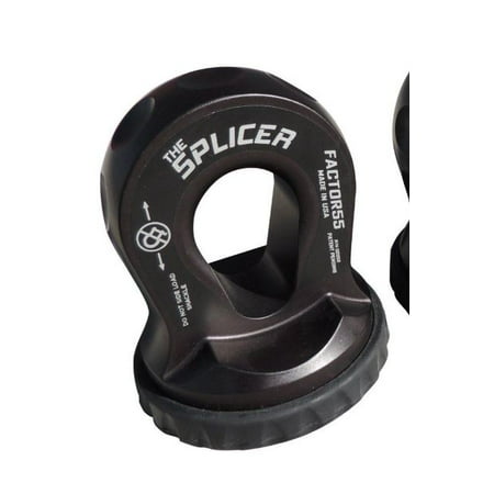 Factor 55 Splicer XTV Winch Thimble for UTV/ATV - Black | 00355-04