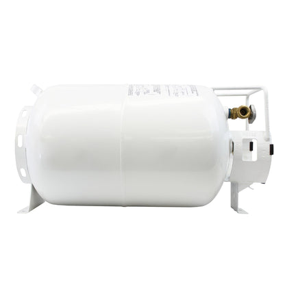 Flame King 30 lb. Refillable Horizontal Propane Tank with OPD Valve and Gauge | YSN301HZL